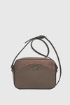 VERDE FASHION | Borsa a tracolla dettaglio camoscio
