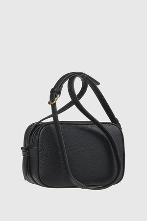 VERDE FASHION | Camera bag in ecopelle goffrata