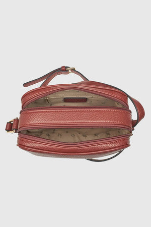 VERDE FASHION | Camera bag in ecopelle goffrata