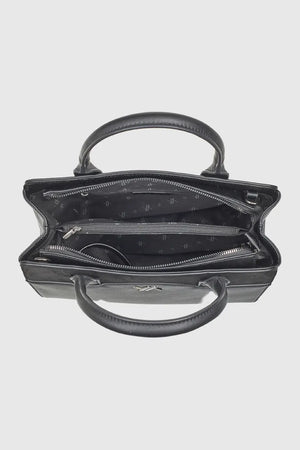 VERDE FASHION | Borsa tote dettaglio camoscio