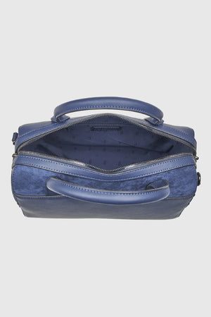 VERDE FASHION | Borsa bauletto dettaglio camoscio