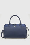 VERDE FASHION | Borsa bauletto dettaglio camoscio