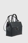 VERDE FASHION | Borsa tote dettaglio metallo