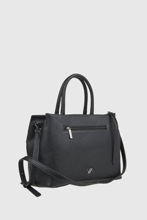 VERDE FASHION | Borsa tote dettaglio metallo