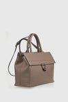 VERDE FASHION | Borsa tote dettaglio metallo