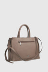 VERDE FASHION | Borsa tote dettaglio metallo