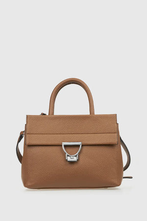 VERDE FASHION | Borsa mini tote dettaglio metallo