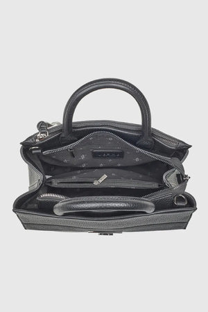 VERDE FASHION | Borsa mini tote dettaglio metallo