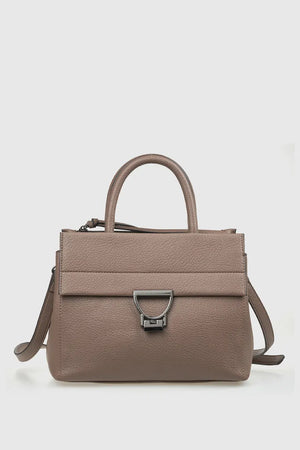 VERDE FASHION | Borsa mini tote dettaglio metallo