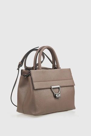 VERDE FASHION | Borsa mini tote dettaglio metallo