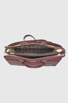 VERDE FASHION | Borsa tote in ecopelle goffrata
