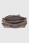 VERDE FASHION | Borsa tote in ecopelle goffrata