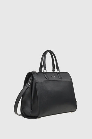 VERDE FASHION | Borsa tote in ecopelle goffrata