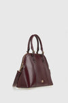 VERDE FASHION | Borsa a mano in ecopelle verniciata