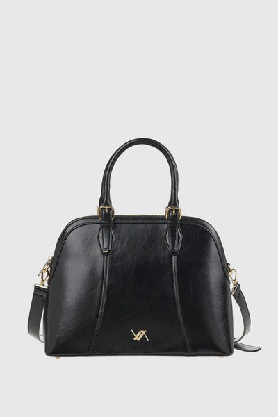 VERDE FASHION | Borsa a mano in ecopelle verniciata