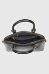 VERDE FASHION | Borsa a mano in ecopelle verniciata