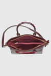 VERDE FASHION | Borsa a spalla in ecopelle verniciata