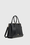 VERDE FASHION | Borsa a spalla in ecopelle verniciata