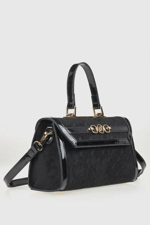 VERDE FASHION | Borsa in ecopelle scamosciata