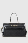 VERDE FASHION | Borsa in ecopelle scamosciata