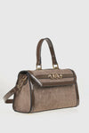 VERDE FASHION | Borsa in ecopelle scamosciata