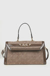 VERDE FASHION | Borsa in ecopelle scamosciata