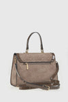 VERDE FASHION | Borsa a tracolla in ecopelle scamosciata