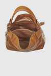 VERDE FASHION | Borsa morbida a spalla dettagli boho