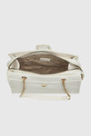VERDE FASHION | Borsa a spalla con borchie