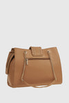 VERDE FASHION | Borsa a spalla con borchie