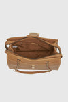 VERDE FASHION | Borsa a spalla con borchie