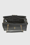 VERDE FASHION | Borsa a spalla con borchie