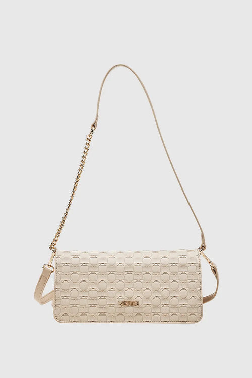 VERDE FASHION | Pochette intrecciata con patta