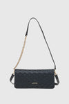 VERDE FASHION | Pochette intrecciata con patta