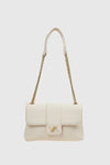 VERDE FASHION | Borsa in ecopelle con patta