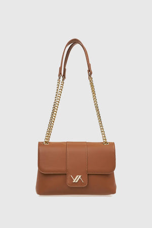 VERDE FASHION | Borsa in ecopelle con patta