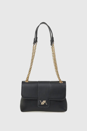 VERDE FASHION | Borsa in ecopelle con patta