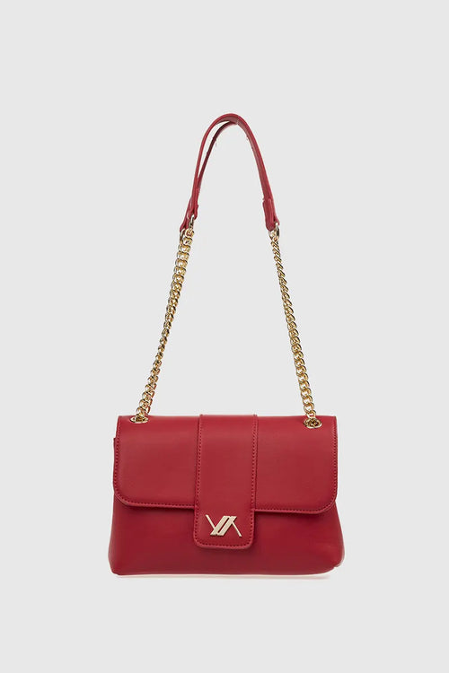 VERDE FASHION | Borsa in ecopelle con patta