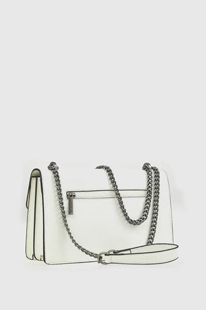VERDE FASHION | Borsa a tracolla con patta