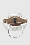 VERDE FASHION | Shopper in tessuto trama logo