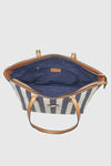 VERDE FASHION | Shopper motivo a righe