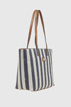VERDE FASHION | Shopper motivo a righe