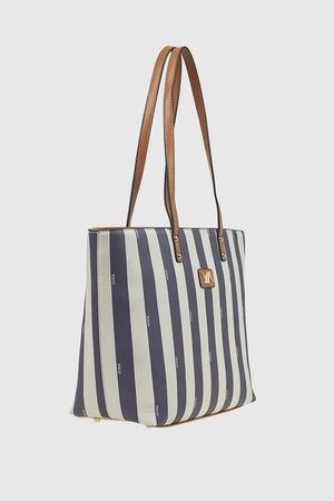 VERDE FASHION | Shopper motivo a righe