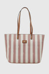VERDE FASHION | Shopper motivo a righe