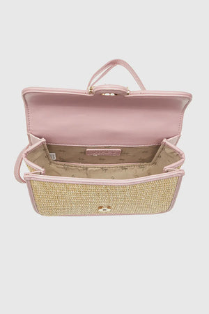 VERDE FASHION | Borsa in rafia a tracolla