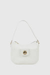 VERDE FASHION | Borsa a spalla con tasca frontale