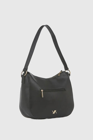 VERDE FASHION | Borsa a spalla con tasca frontale