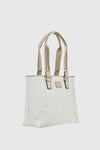 VERDE FASHION | Shopping bag motivo geometrico