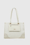 VERDE FASHION | Shopping bag texture intrecciata