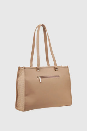 VERDE FASHION | Shopping bag texture intrecciata